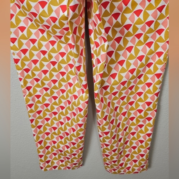 Boden Danby Printed High Rise Pull On Ankle Pants - Picture 7 of 9